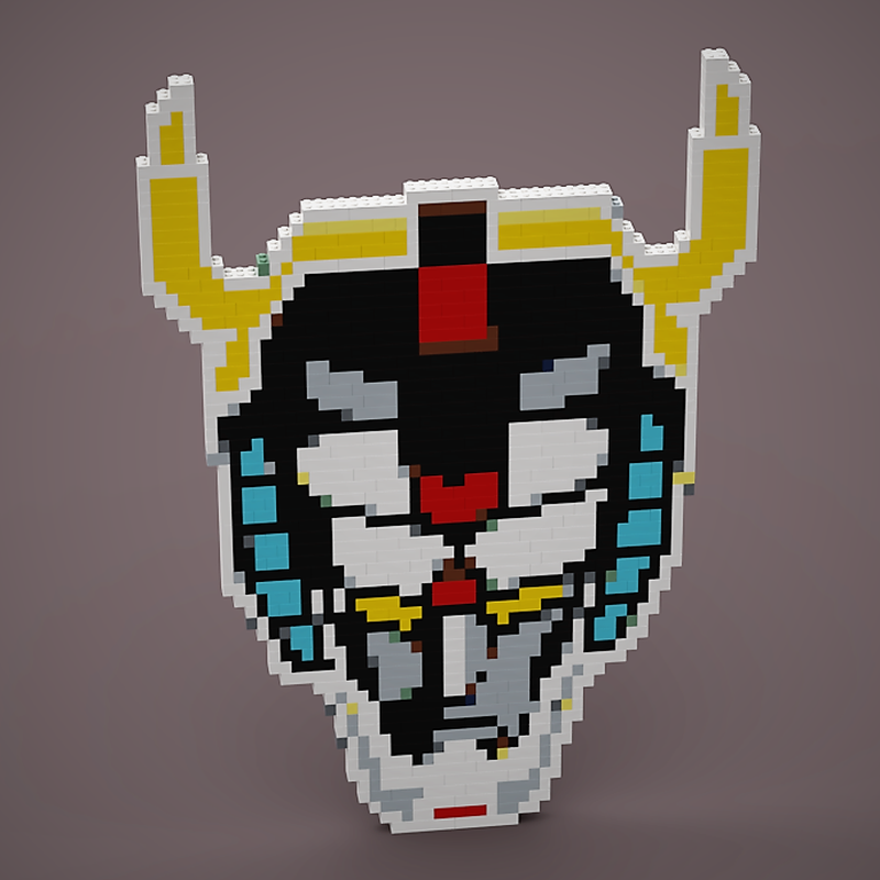 Lego VOLTRON Pixelart MOC