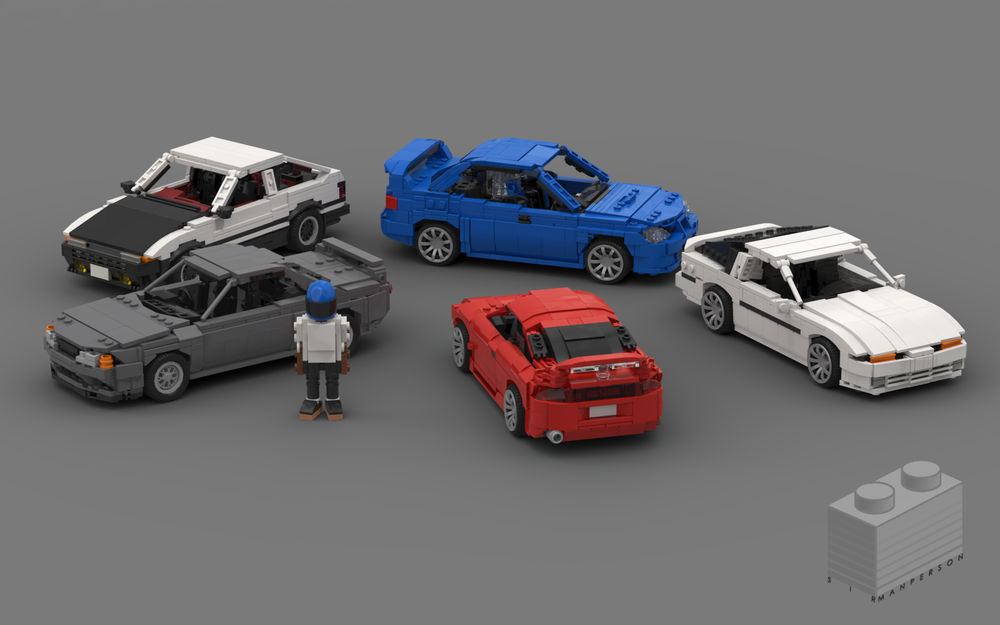 Lego Miniland Japaense car pack