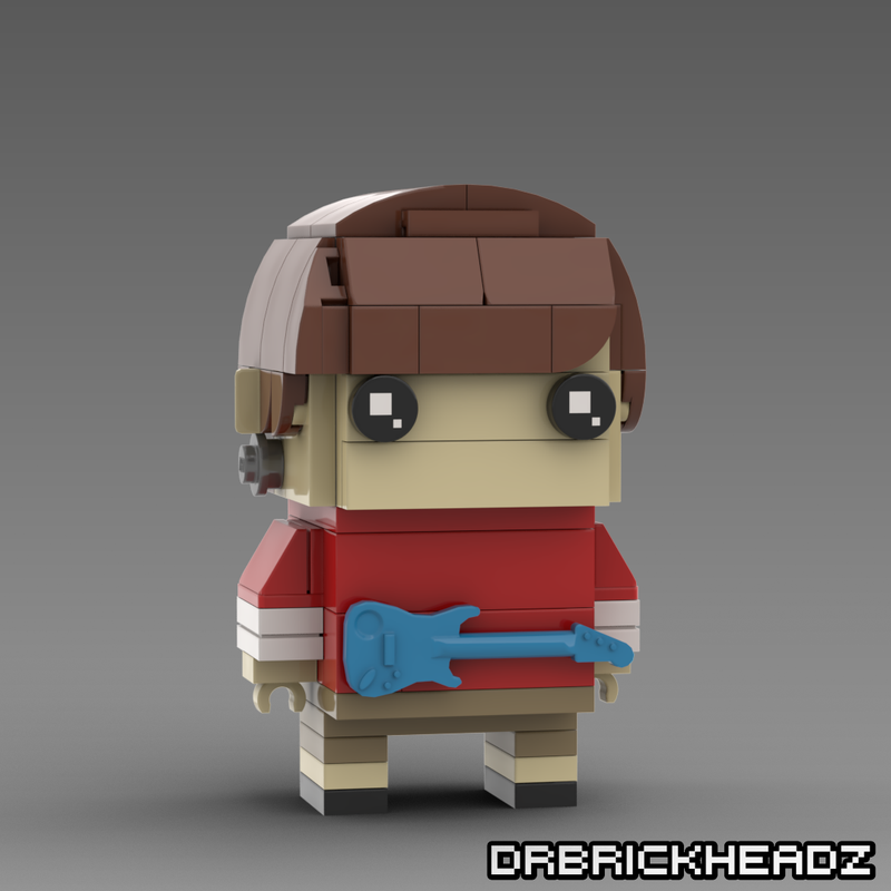 Lego Tom DeLonge (Blink 182) Custom Brickheadz
