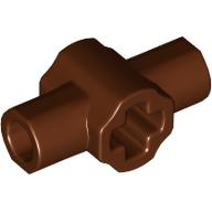 Lego Large Figure Weapon Lightsaber Hilt with Axle Hole and Two Bar Holders / Reddish Brown