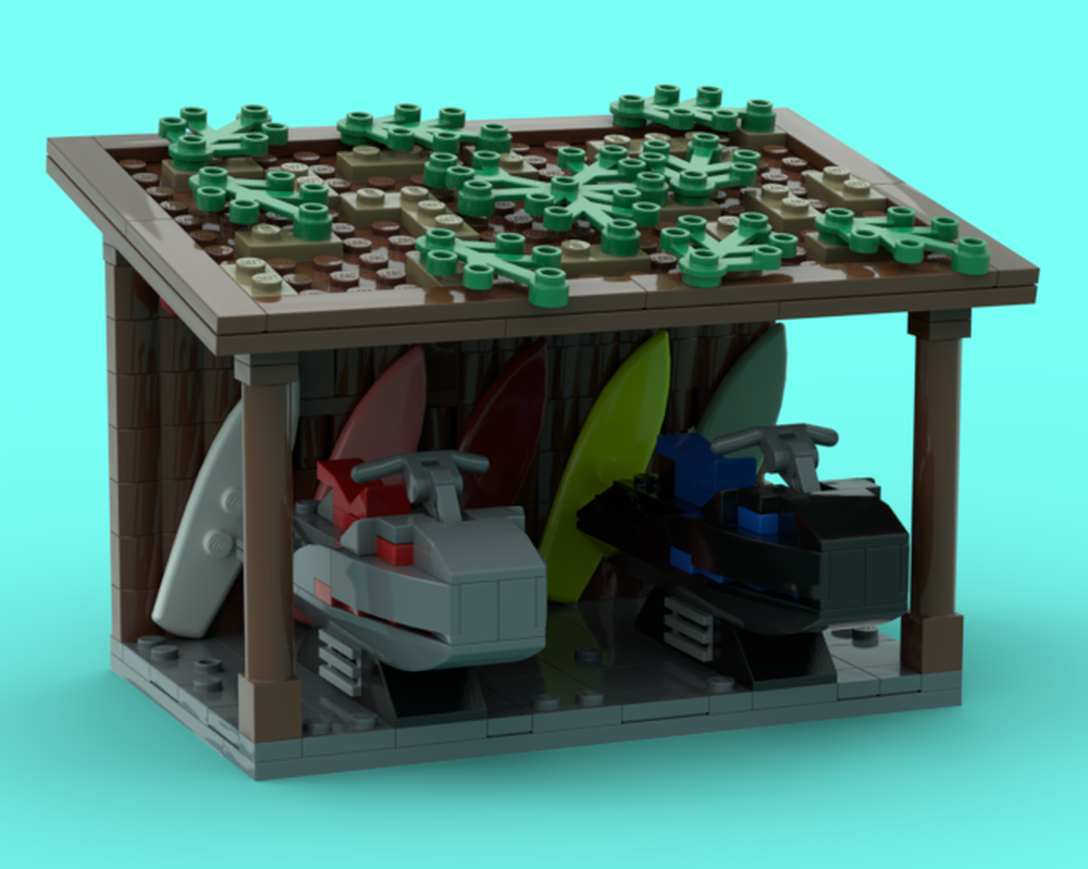 Lego Beach shop