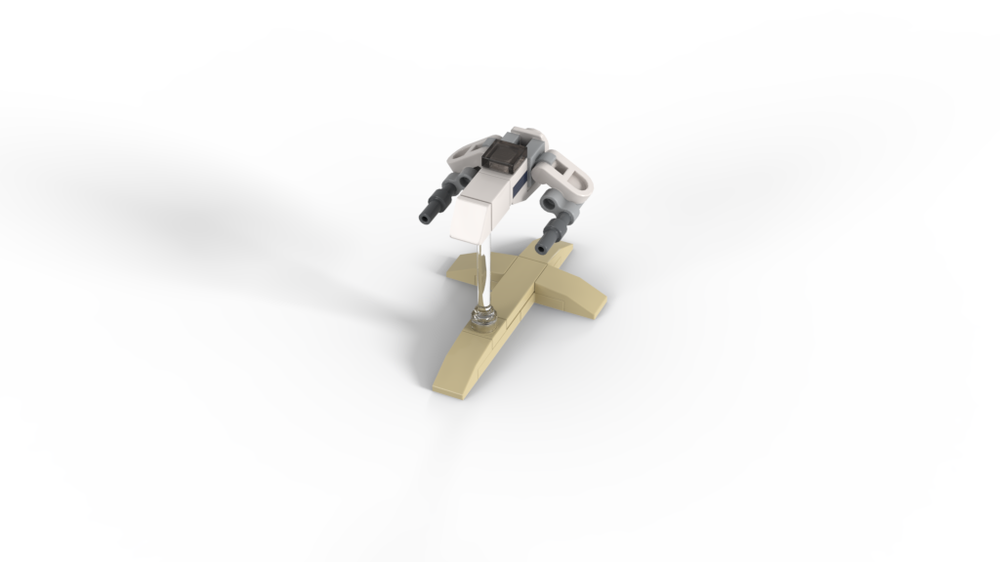 Lego Nano size E-wing escort Starfighter