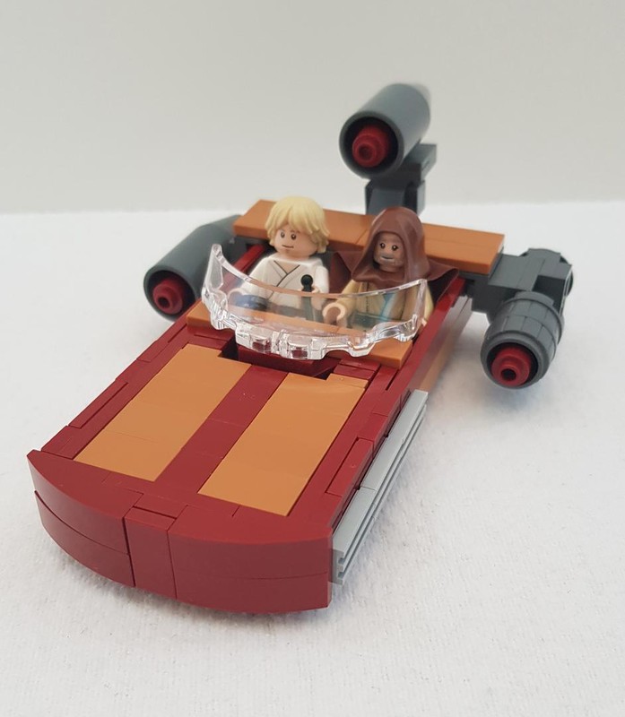 Lego Luke's Landspeeder midi scale