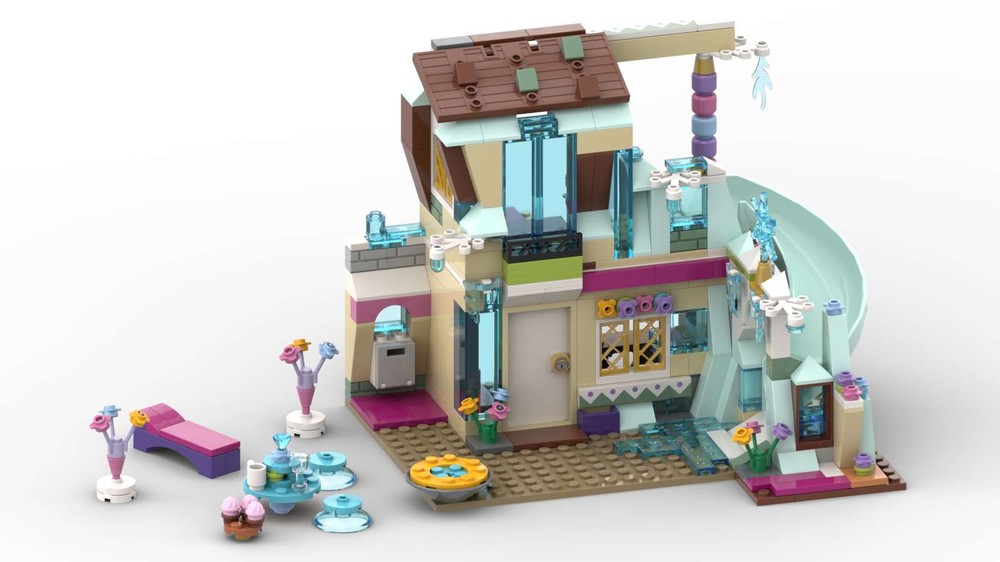 Lego Hostel Ice Mountain