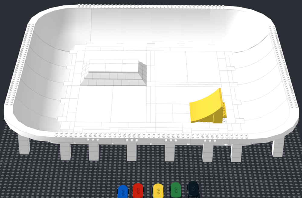 Lego A Skateboard Park