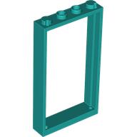 Lego Door Frame 1 x 4 x 6 Type 2 / Dark Turquoise