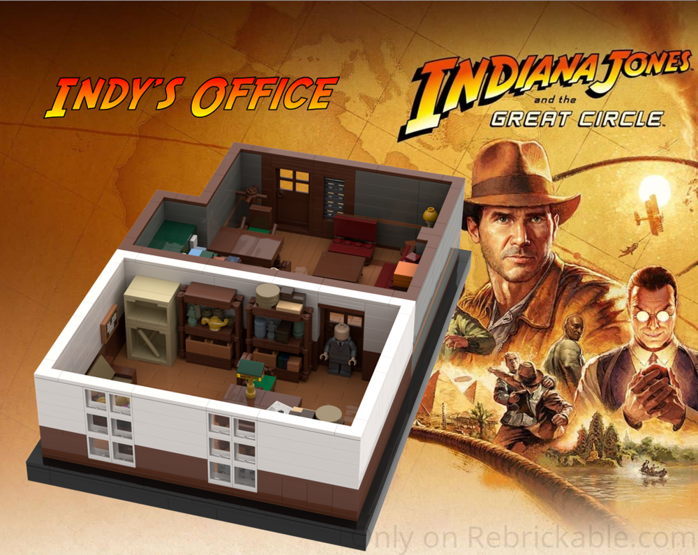 Lego Indiana Jones - Indy's Office