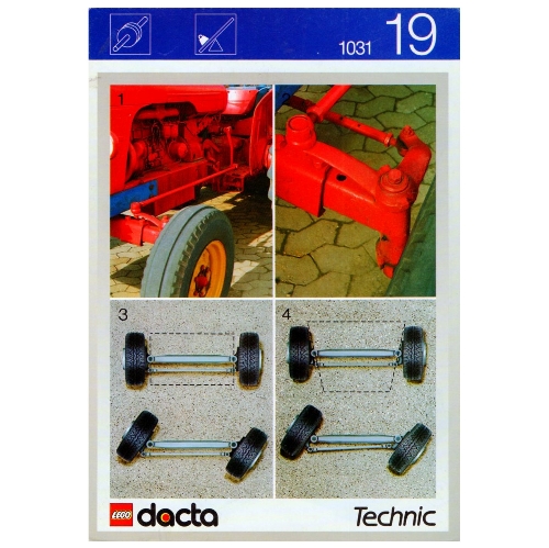 Lego Activity Booklet 19 - Simple Steering - Set 1030