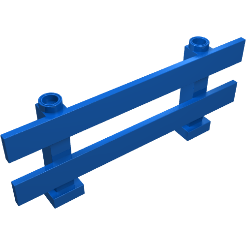 Lego Fence 1 x 8 x 2 2/3 / Blue
