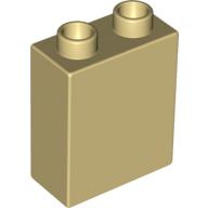 Lego Duplo Brick 1 x 2 x 2 / Tan