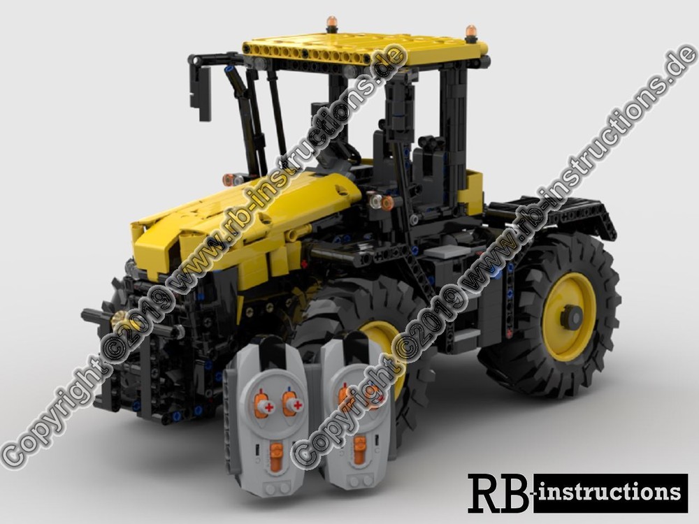 Lego tractor Fastrac 4000er series with RC