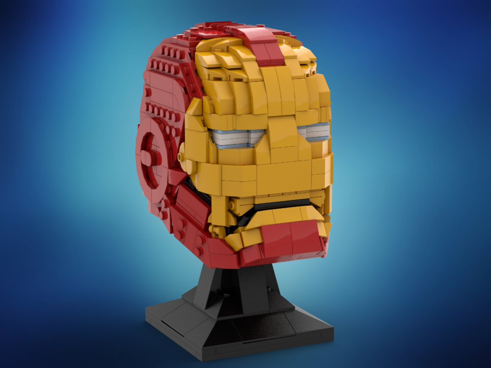 Lego Iron Man Helmet