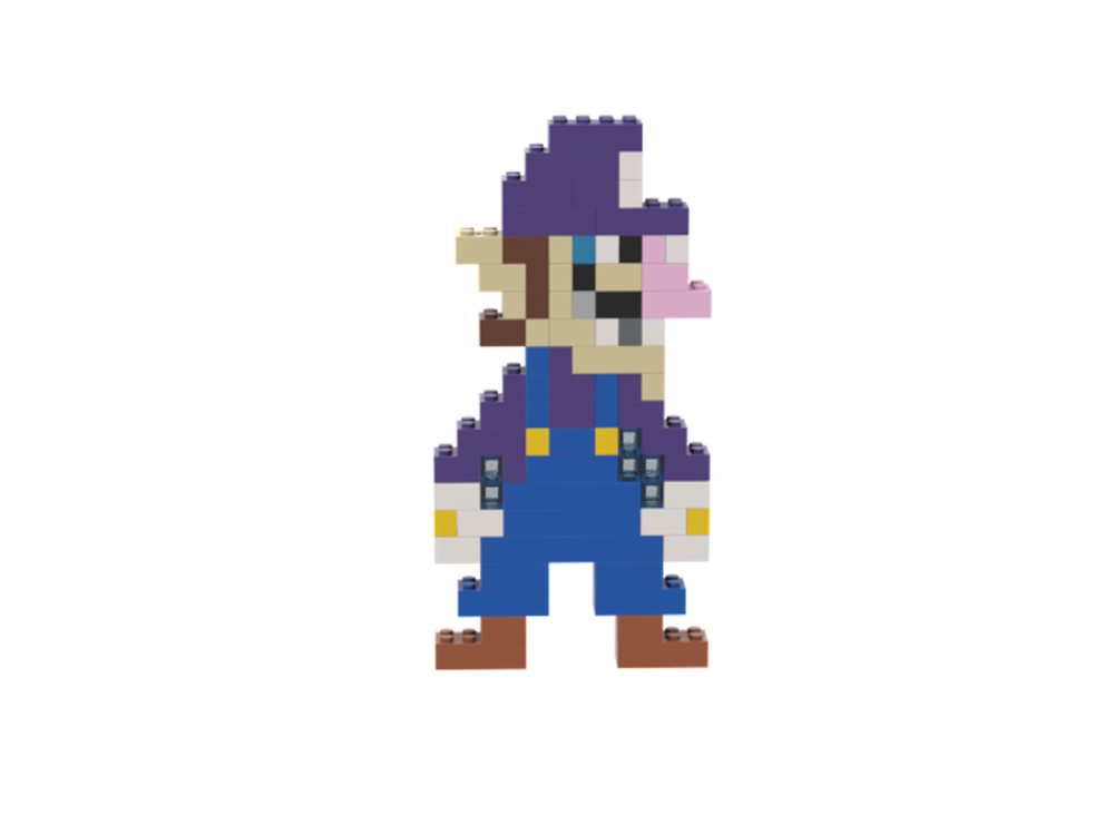 Lego purplepixelman