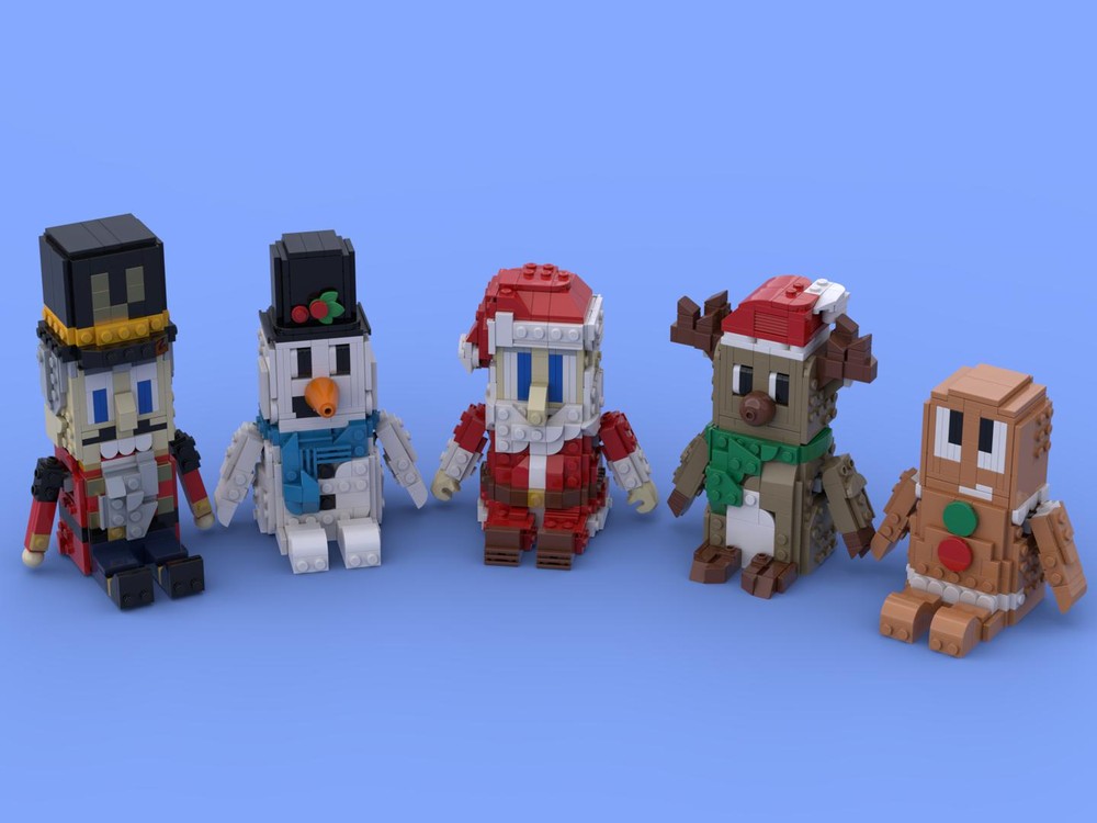 Lego Holiday Figures- Christmas Bundle