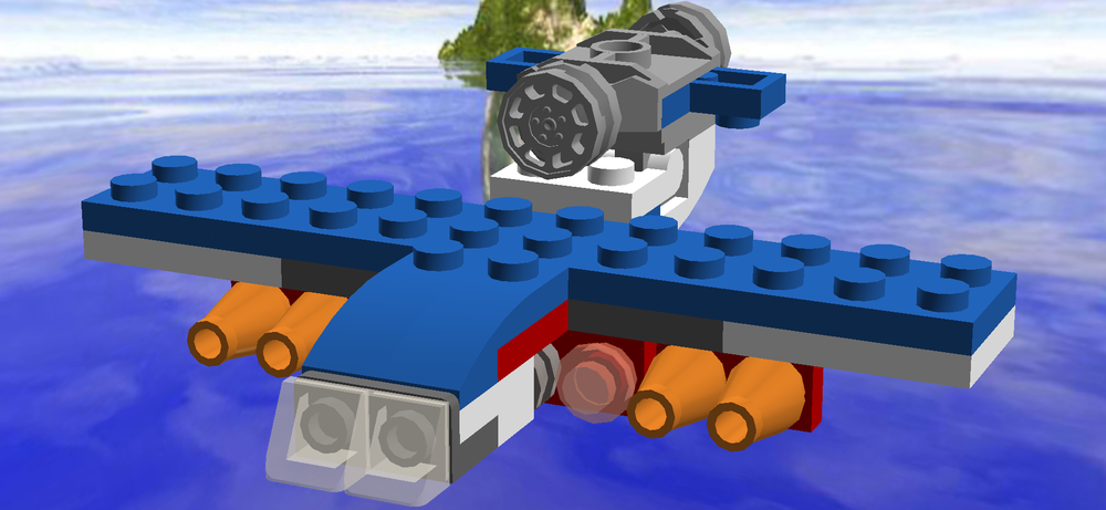 Lego Spy Plane alternate of 31027