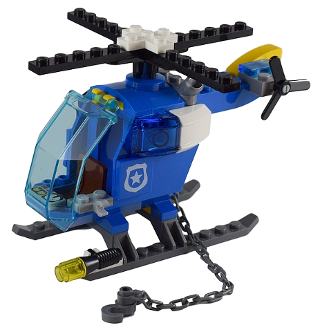 Lego Police Helicopter - Set 10751