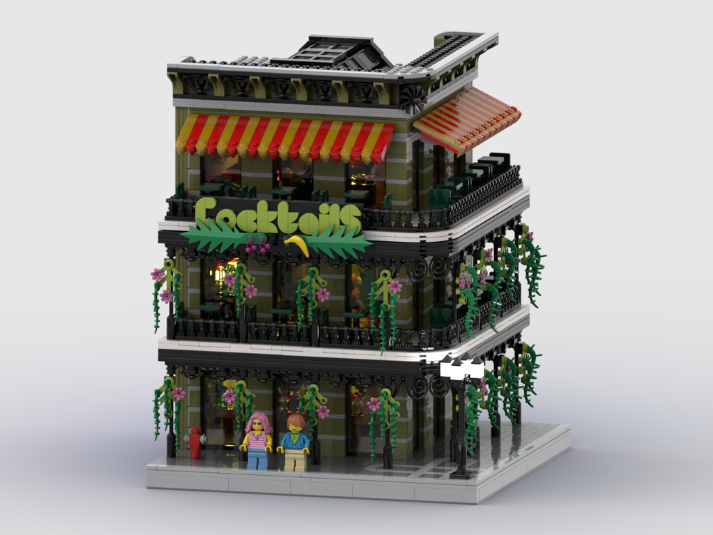 Lego New Orleans Cocktail Bar