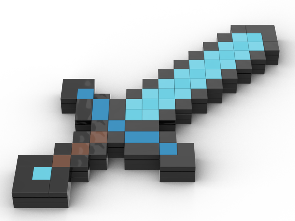 Lego diamond sword Mincraft