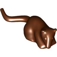 Lego Animal, Rodent, Rat / Mouse [Plain] / Reddish Brown