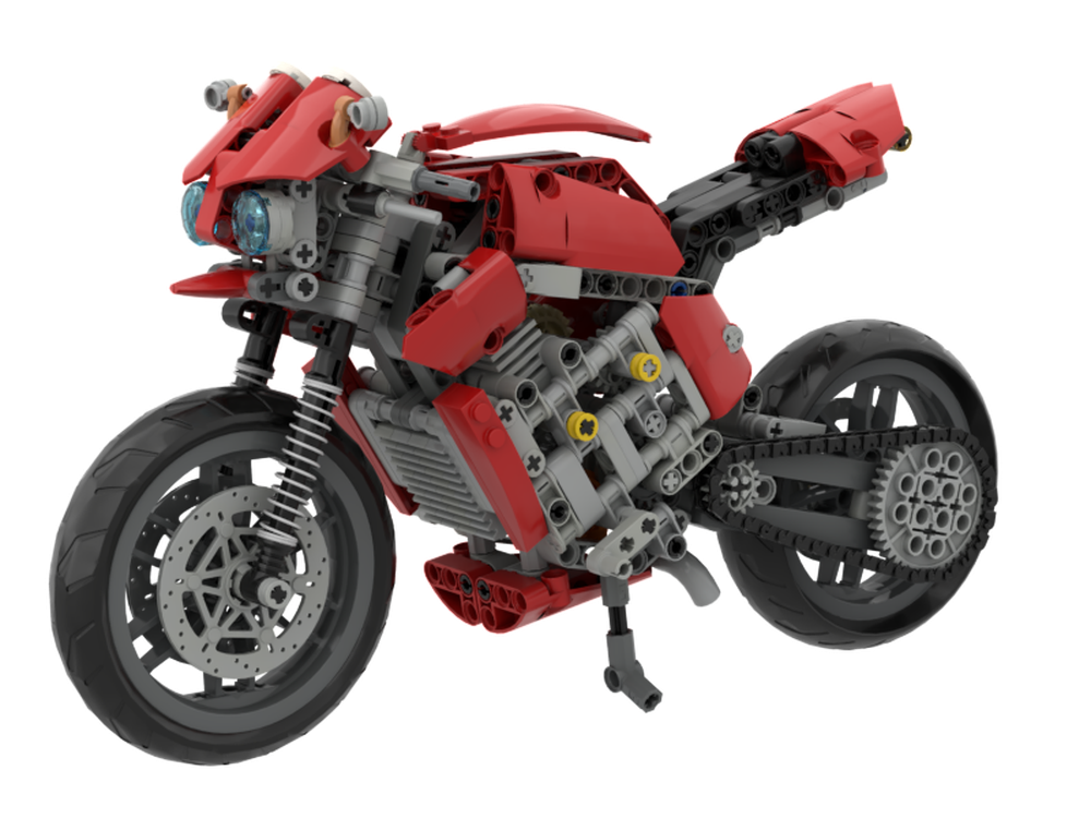 Lego 8051 with 2-spd transmission v2