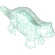 Lego Animal, Otter [Plain] / Opal Trans-Light Blue