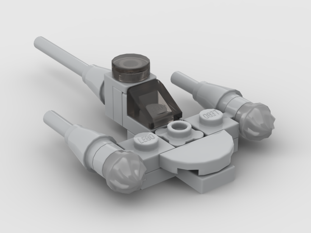 Lego Nanoscale N-1 Mando Fighter (Scales with UCS Star Destroyer)