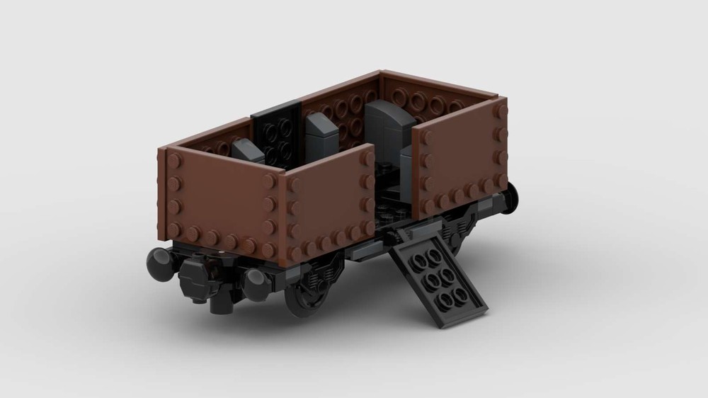 Lego Small open cargo wagon