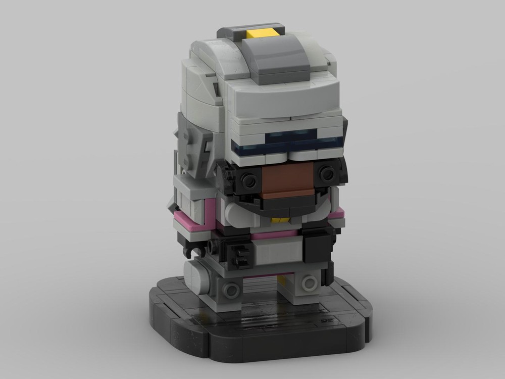 Lego Newcastle from Apex Legends in LEGO Brickheadz