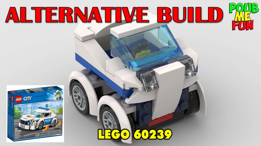 Lego 60239 City Electric Micro Car Alternate Build