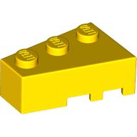 Lego Brick Wedged, Angled 3 x 2 Left / Yellow