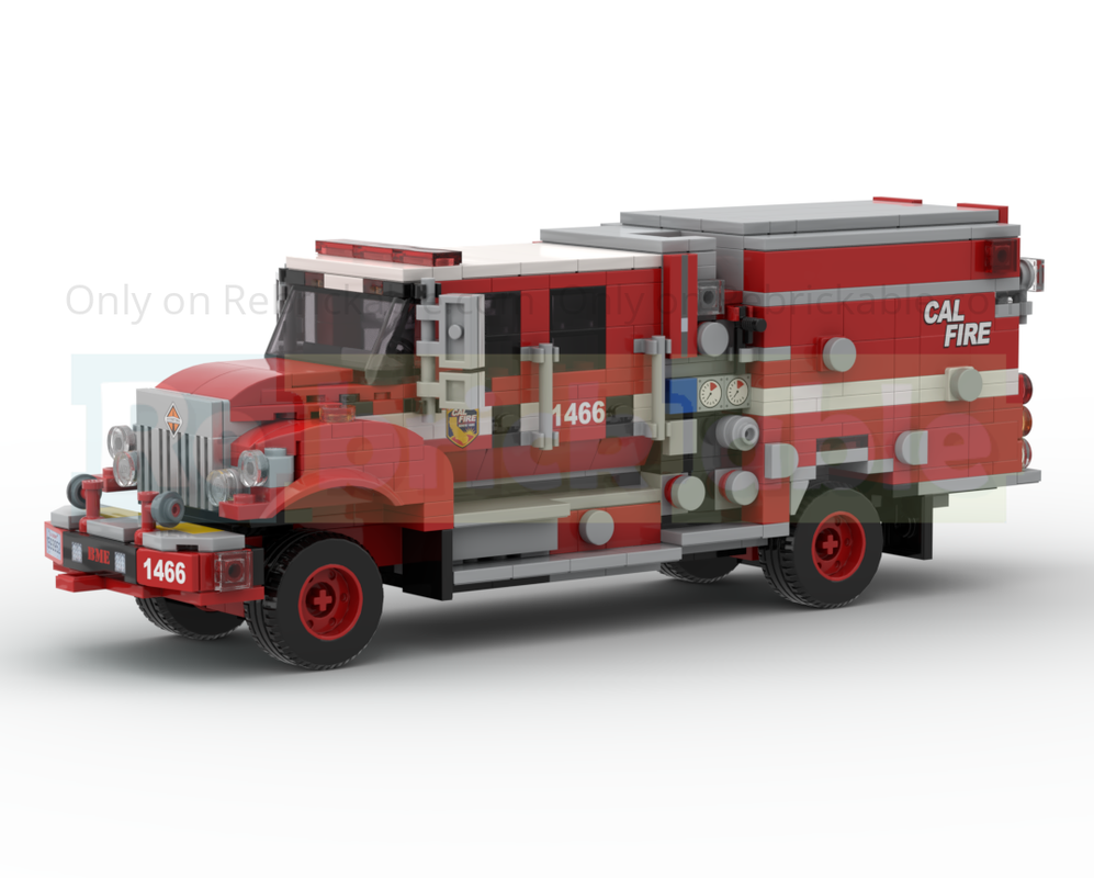 Lego 2018 BME Intl. Type III Brush Engine CAL FIRE