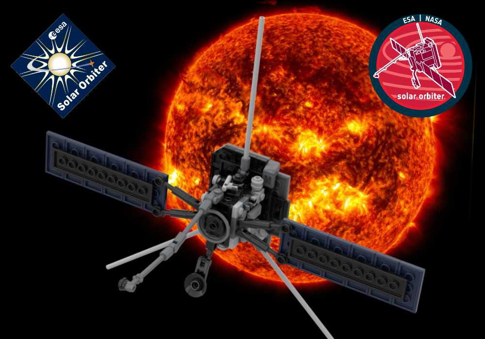 Lego Solar Orbiter Spacecraft