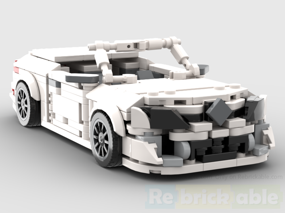 Lego renault megane III CC cabriolet for woeff renault competicion!