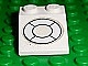 Lego Slope 33 3 x 2 with White Life Preserver Pattern (Sticker) - Set 709-1