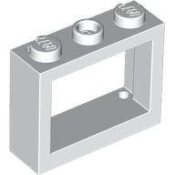 Lego Window 1 x 3 x 2 / White