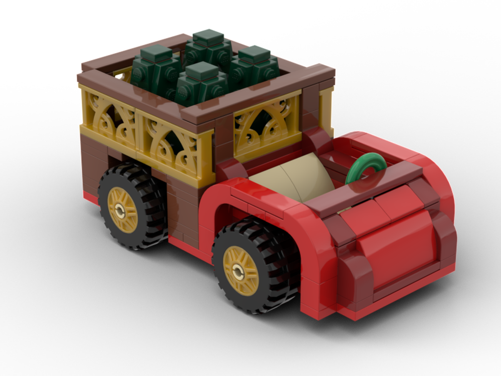Lego Christmas Tree Truck