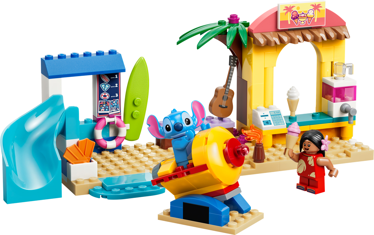 Lego Beach Fun with Lilo & Stitch