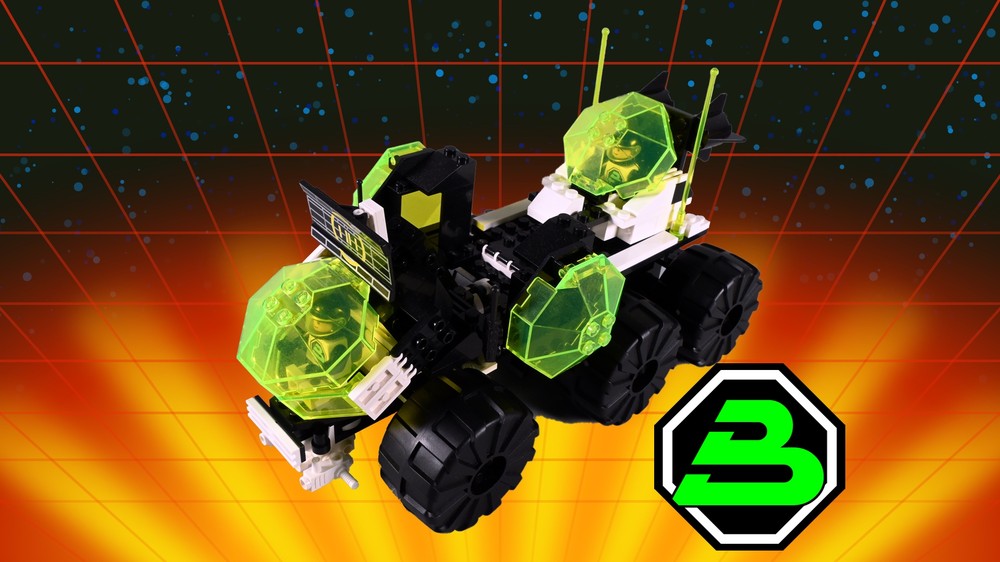 Lego 6933 Blacktron 2 Surface Explorer (Alternate model)