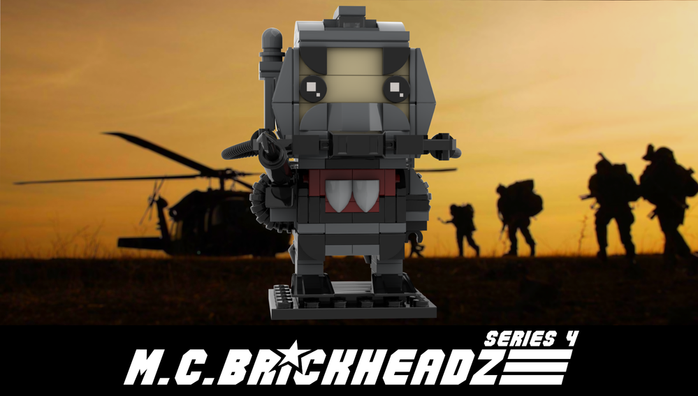 Lego Eel (1985) - M.C.Brickheadz series 4