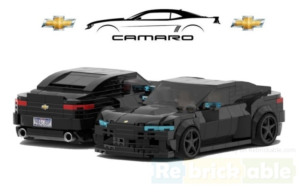 Lego Chevrolet Camaro SS - Black version