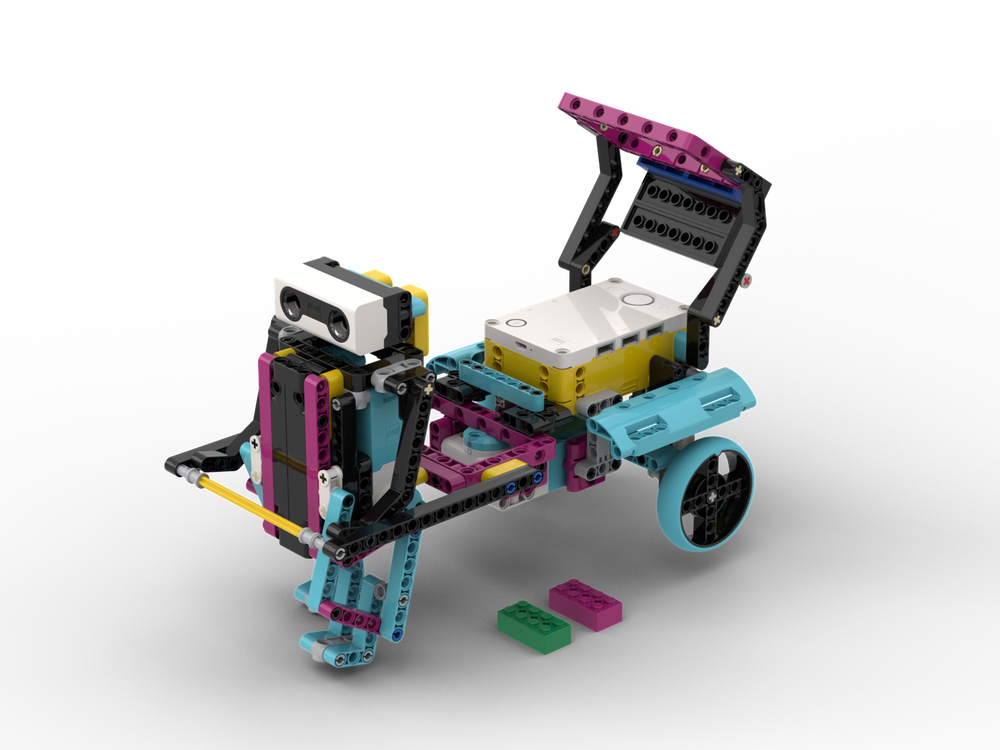 Lego SPIKE Rickshaw