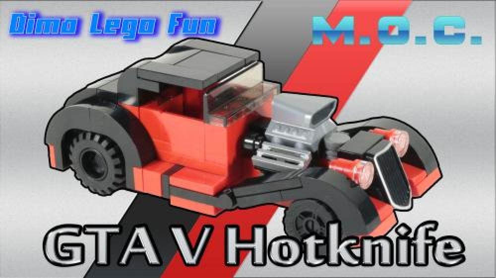Lego GTA V Hotknife