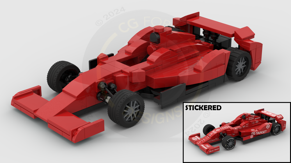 Lego Indycar 2012 CGR Franchitti Oval