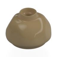 Lego Rock Boulder 2 x 2 x 1, Bottom / Dark Tan