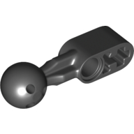 Lego Technic Beam 1 x 2 with Ball Joint Holes in Ball / Black