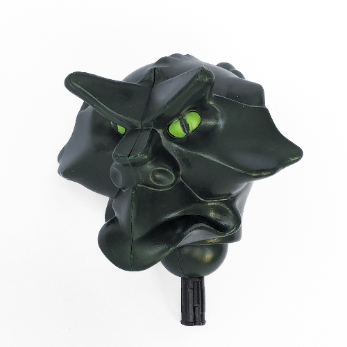Lego Large Figure Head, Euripides (McDonalds) / Dark Green