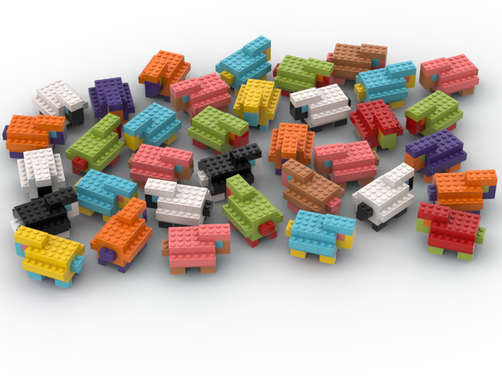 Lego 11030 - Flock of sheep