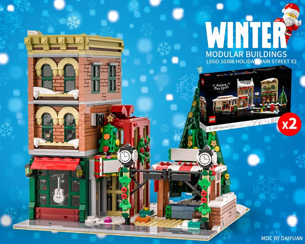 Lego 10308 Winter Modular Buildings