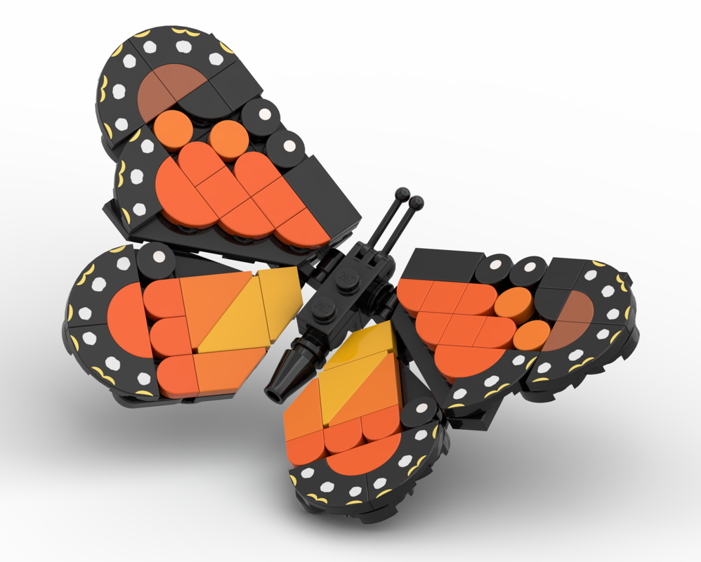 Lego Monarch Butterfly