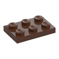 Lego Plate 2 x 3 / Brown